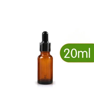 10pcs 5ml 10ml 15ml 30ml 50ml Amber Glass Dropper Bottle With Dropper Pipettes Empty Drop Bottle Perfume Bottle Containers