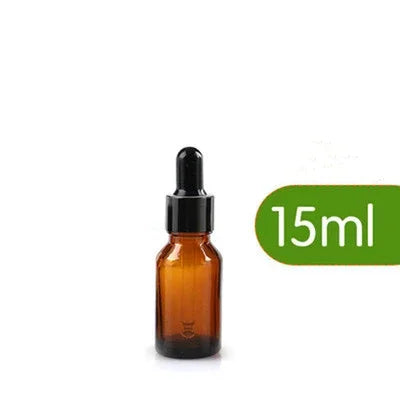 10pcs 5ml 10ml 15ml 30ml 50ml Amber Glass Dropper Bottle With Dropper Pipettes Empty Drop Bottle Perfume Bottle Containers