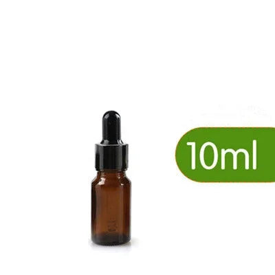 10pcs 5ml 10ml 15ml 30ml 50ml Amber Glass Dropper Bottle With Dropper Pipettes Empty Drop Bottle Perfume Bottle Containers