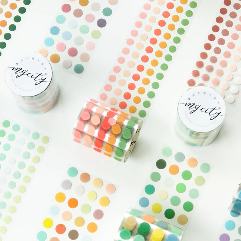 Colour Dot Washi Tape – 5cm × 300cm