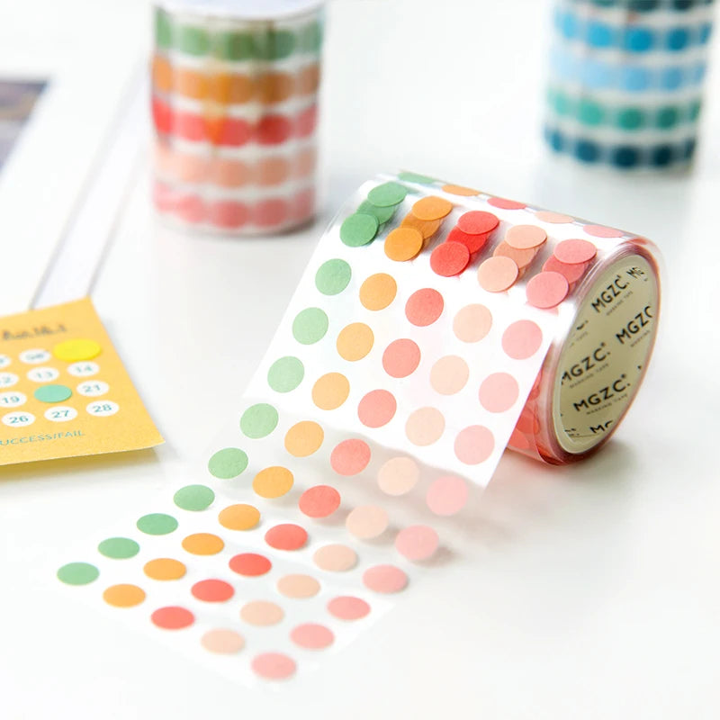Colour Dot Washi Tape – 5cm × 300cm