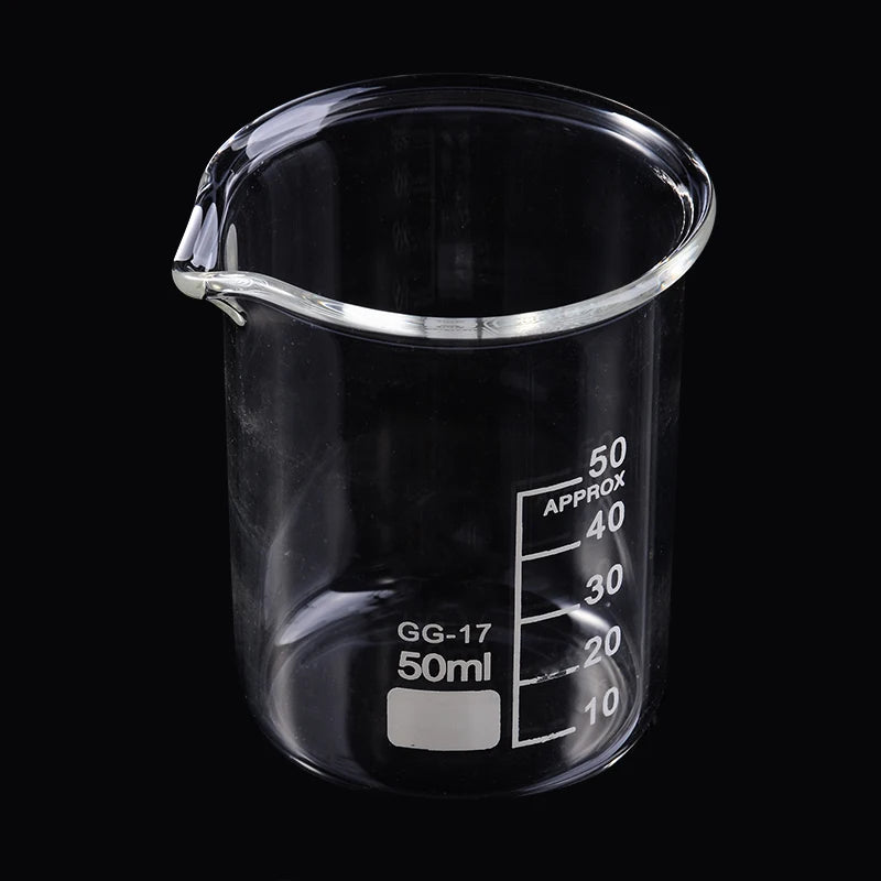Glass Beaker Set – 5 Sizes (5ml to 100ml)