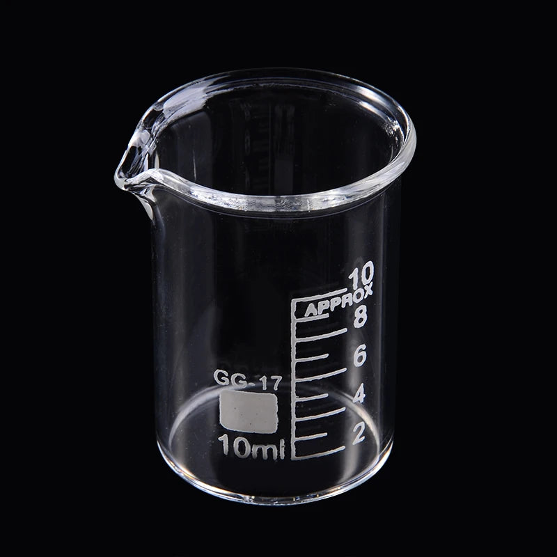 Glass Beaker Set – 5 Sizes (5ml to 100ml)