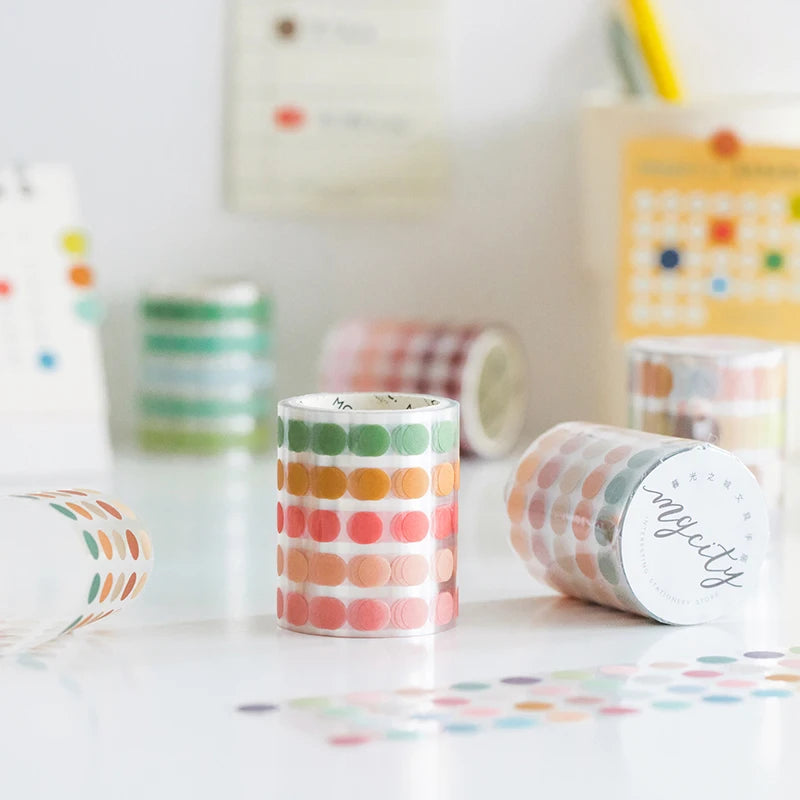 Colour Dot Washi Tape – 5cm × 300cm