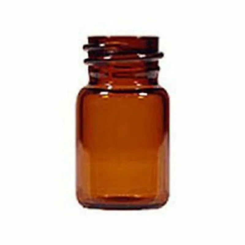 Mini Amber Glass Vials with Drip Dispenser and Lid – Set of 10 (1ml–5ml)