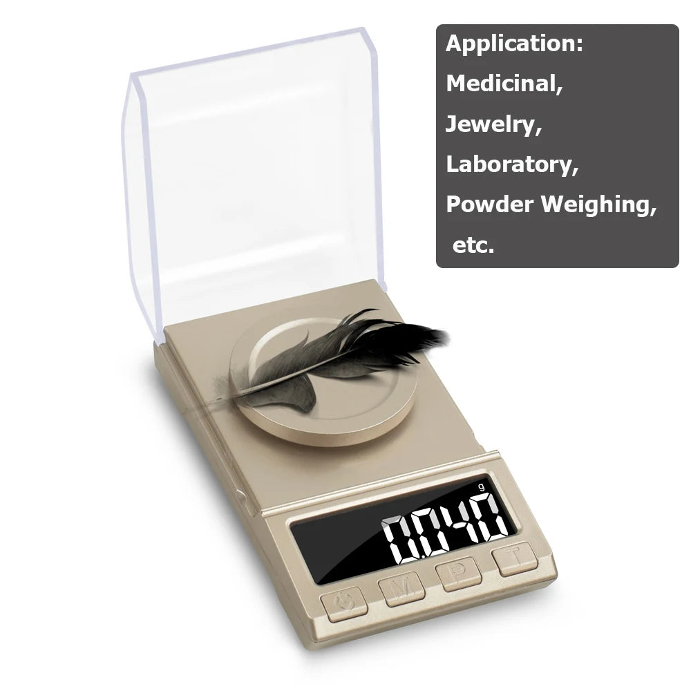 Digital Milligram Scale – 100g Capacity, 0.001g Accuracy