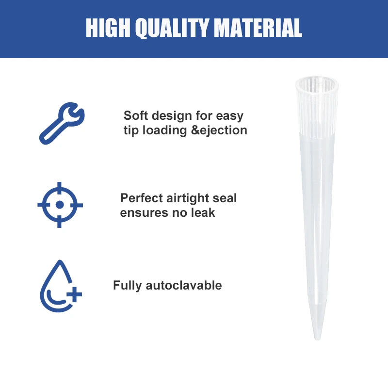 Universal Pipette Tips – 10μl to 10ml