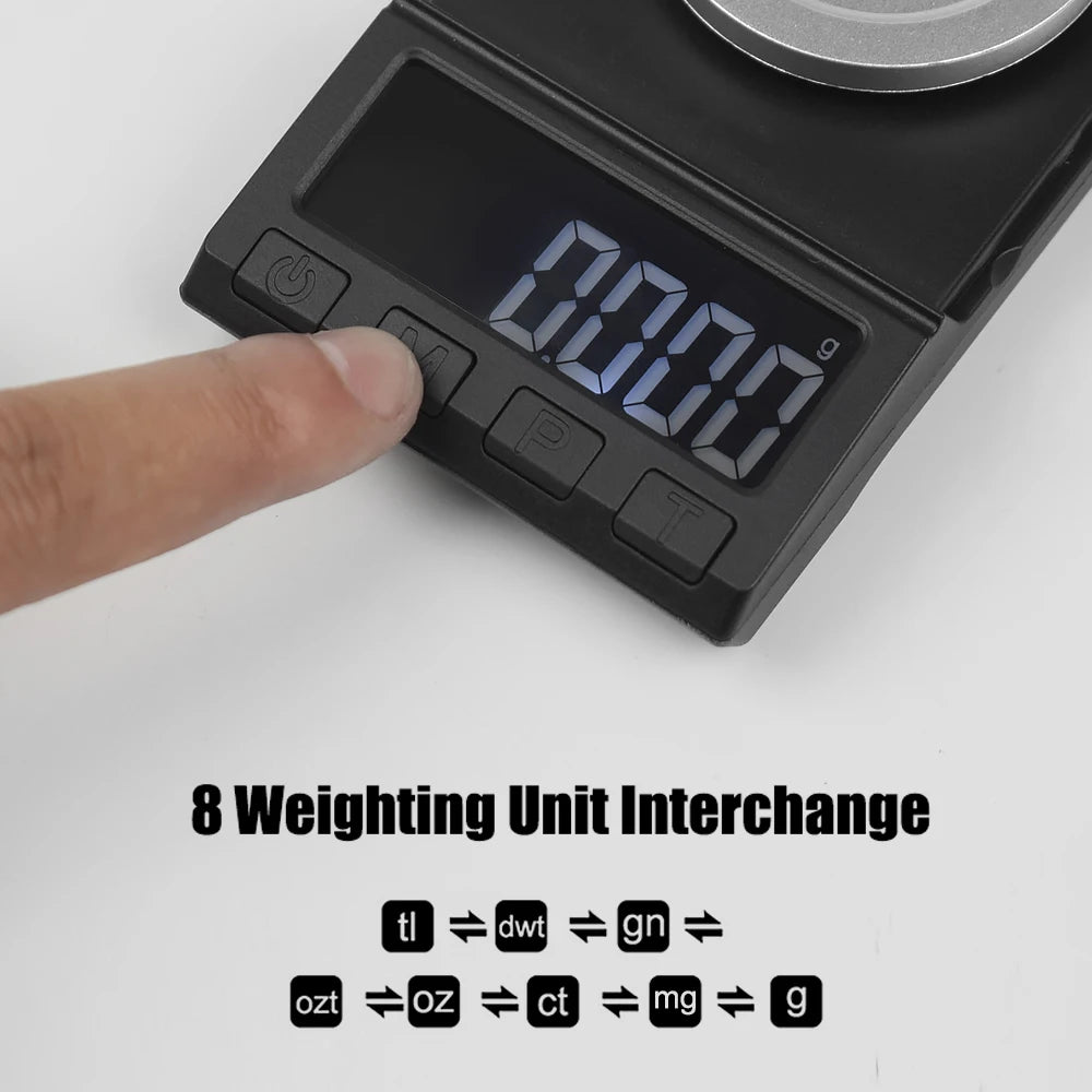 Digital Milligram Scale – 100g Capacity, 0.001g Accuracy