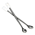 20cm Stainless Steel Lab Spoon Double End Spatula/Laboratory Sampling Spoon Mixing Micro Spatula Scoop