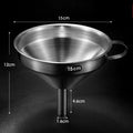 Funnel - Stainless Steel with Detachable Filter – view 6