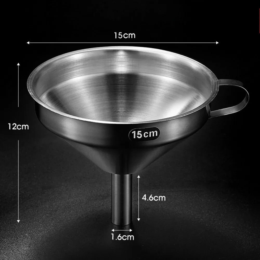Funnel - Stainless Steel with Detachable Filter – view 6