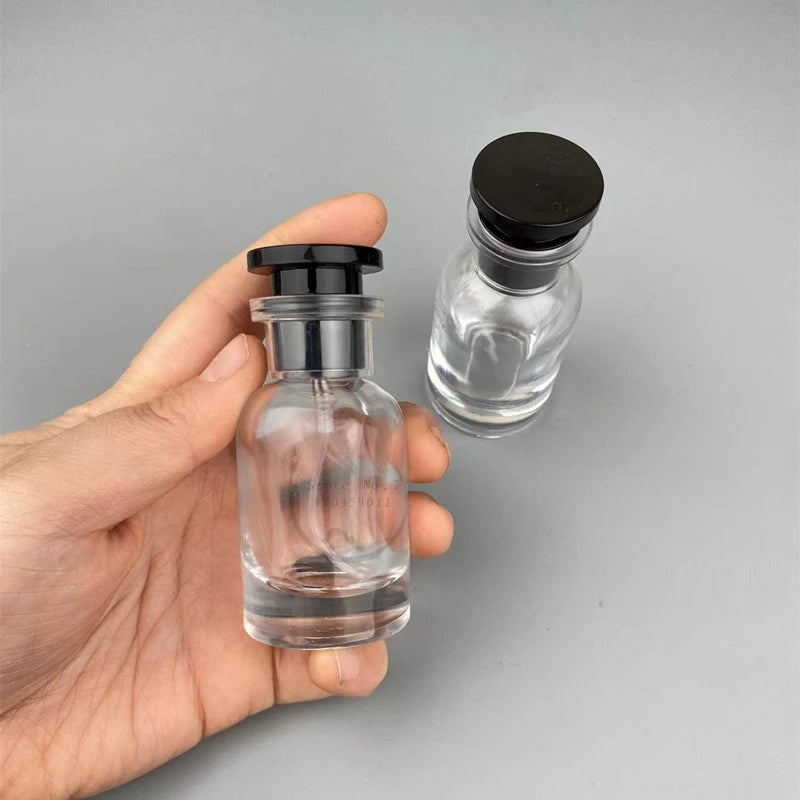 Round Glass Perfume Spray Bottles, 30ml or 50ml – Set of 10