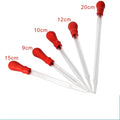 10Pcs 9cm/10cm/12cm/15cm/20cm Durable Long Glass Experiment Medical Pipette Dropper Transfer Pipette Lab