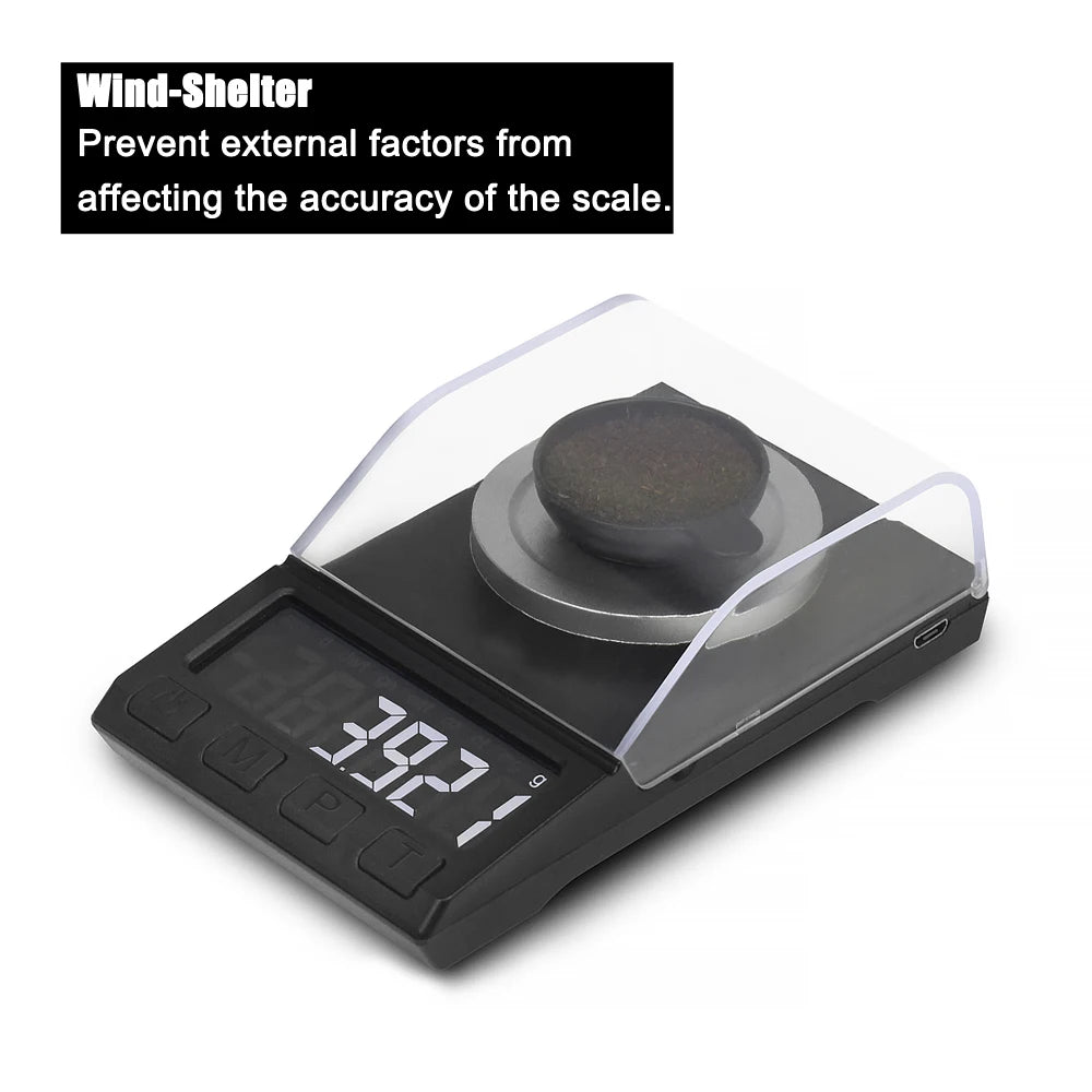 Digital Milligram Scale – 100g Capacity, 0.001g Accuracy