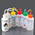 Scientific Wash Bottle Acetone Ethyl Alcohol Methanol Isopropanol Distilled Water sodium hypochlorite Safety Bottles 500ml