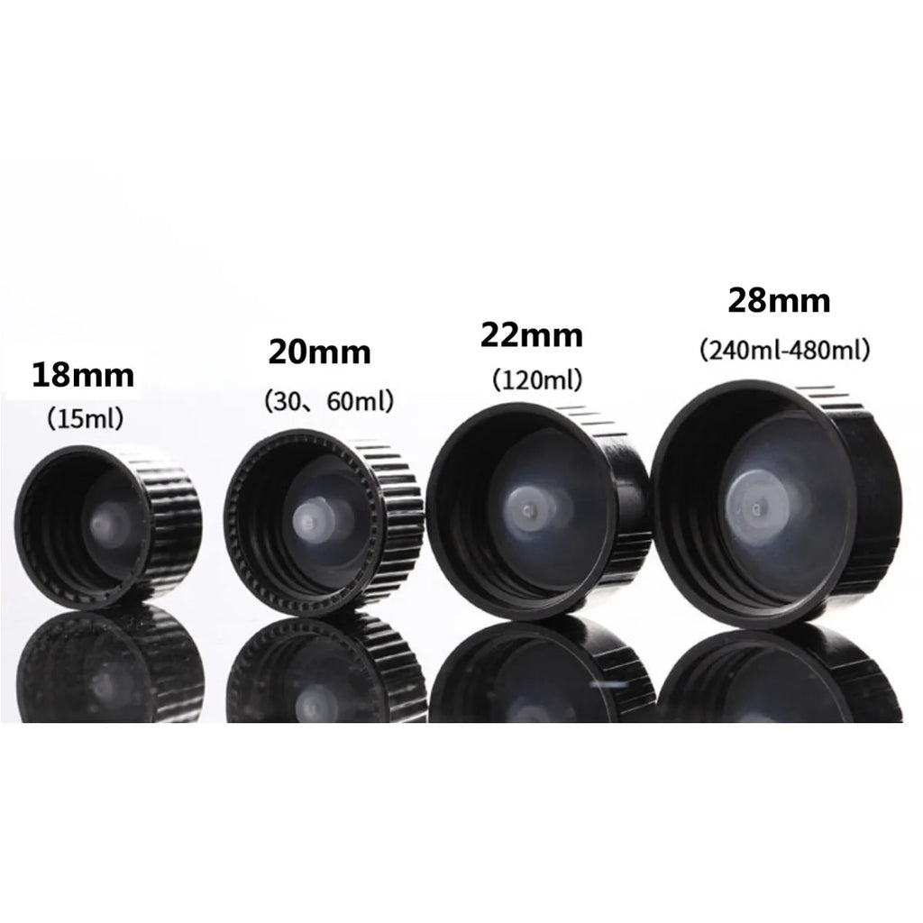 Polycone Screw Caps – Pack of 100 (18mm–28mm)