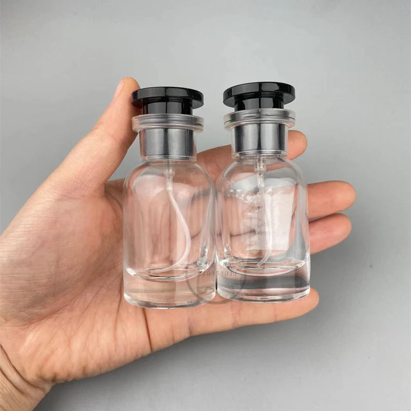 Round Glass Perfume Spray Bottles, 30ml or 50ml – Set of 10