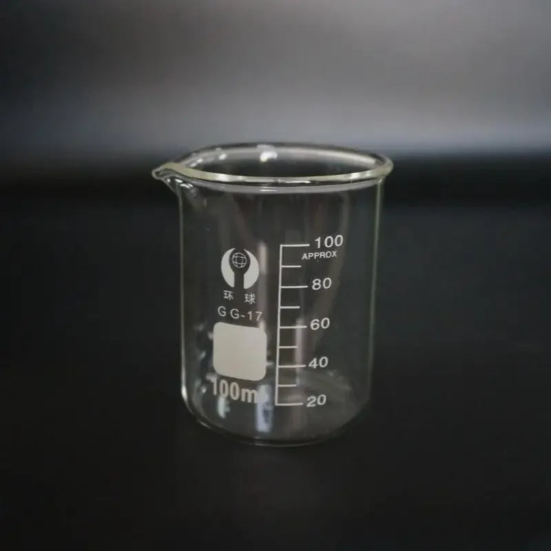 1set Lab Borosilicate GLass Beaker All Sizes Chemical Experiment Laboratory Equipment All Sizes