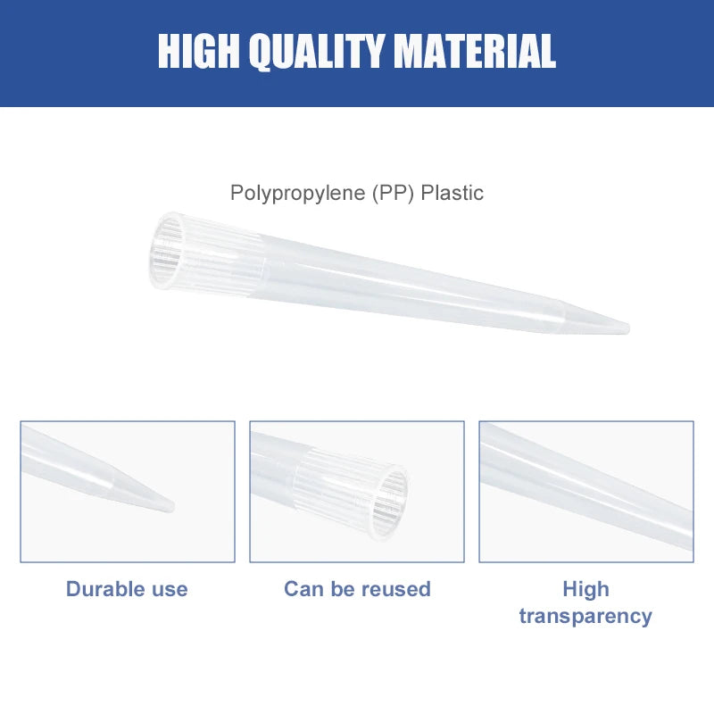 Universal Pipette Tips – 10μl to 10ml