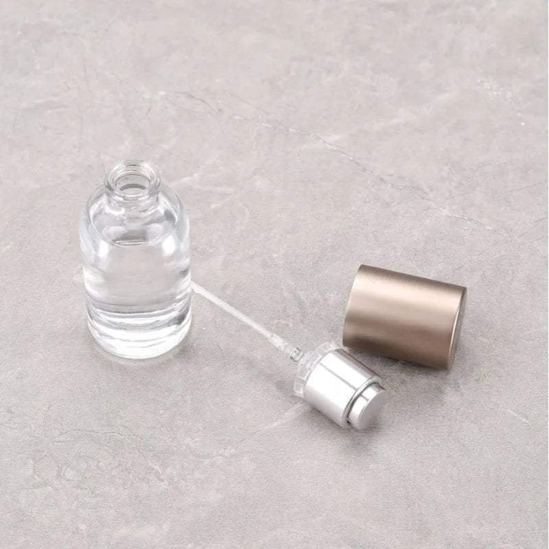 Clear Glass Perfume Atomiser Bottles, 10ml – Bayonet Crimp Neck