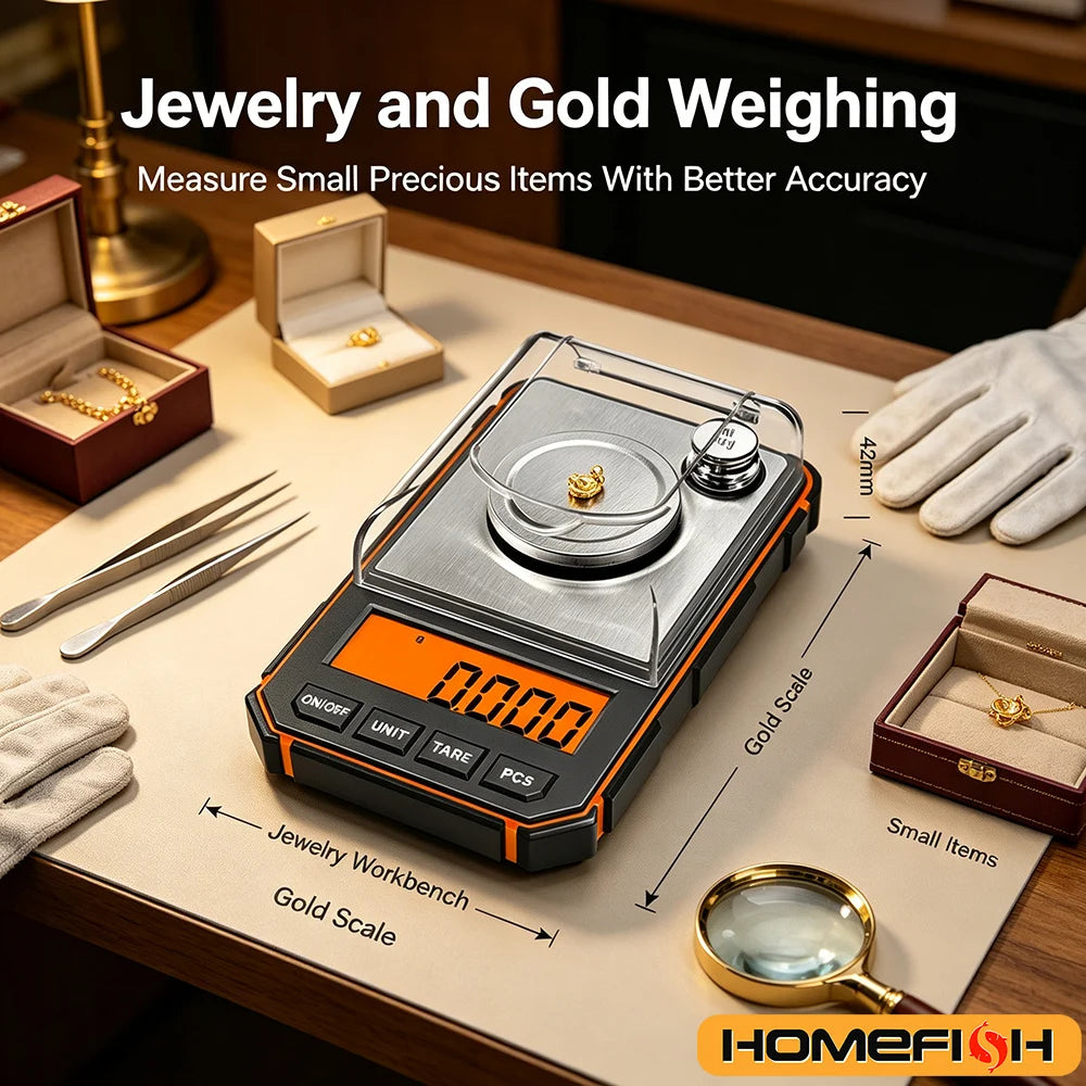 Mini Pocket Digital Scale – 50g x 0.001g