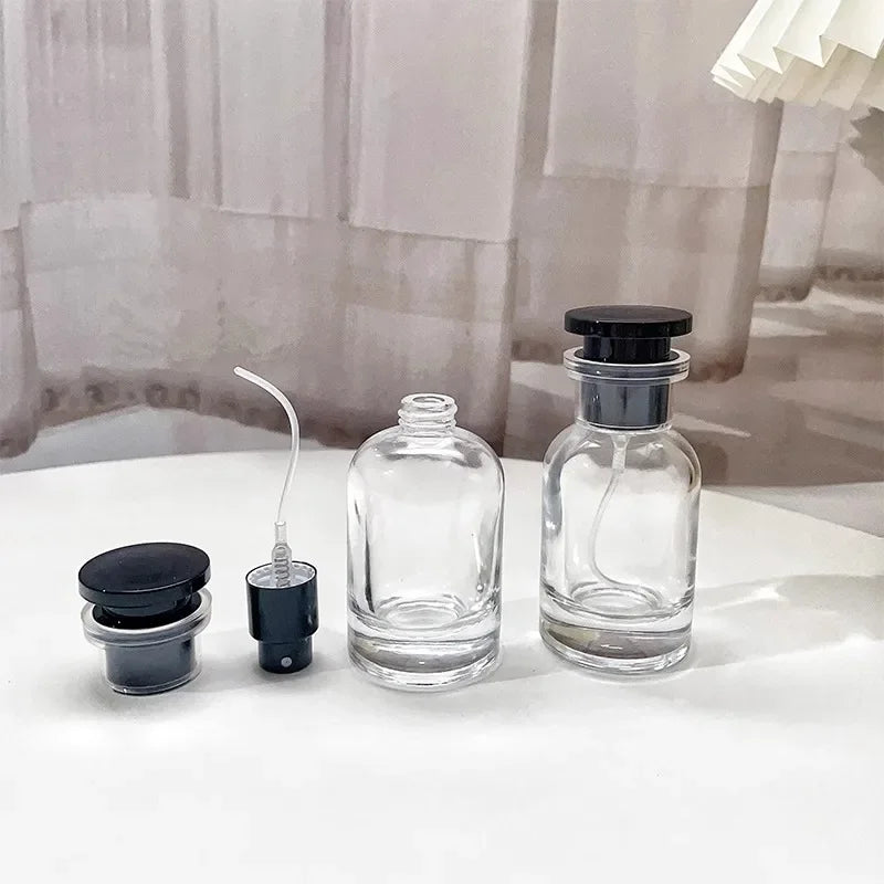 Portable Glass Perfume Spray Bottle, 30ml – Set of 5