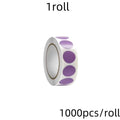 Colour Dot Label Stickers – 1000 Pack