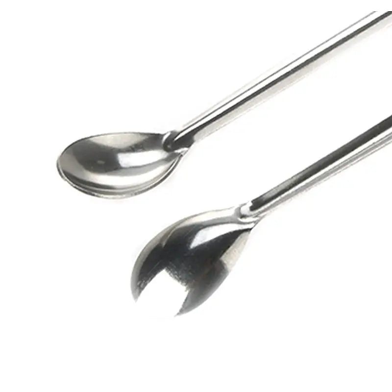 Double-Ended Stainless Steel Spoon and Micro Spatula – 20cm