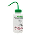 1pcs/lot Empty Methanol Elbow Plastic Squeeze Wash Bottle Lab Rinse Bottles Clean Safely