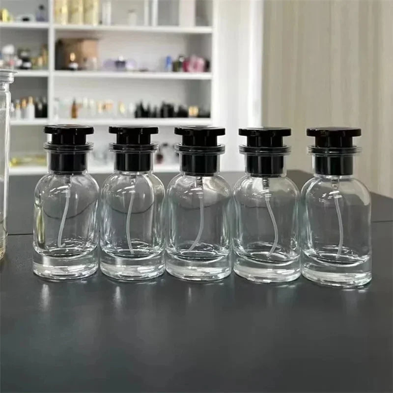 Portable Glass Perfume Spray Bottle, 30ml – Set of 5