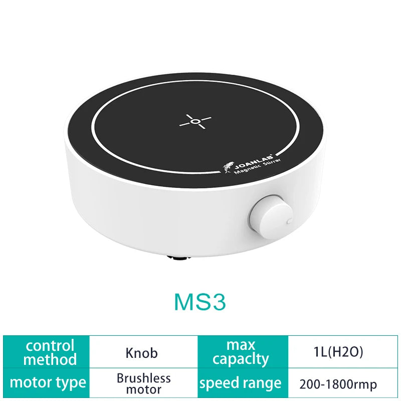 Mini Magnetic Stirrer with Stir Bar