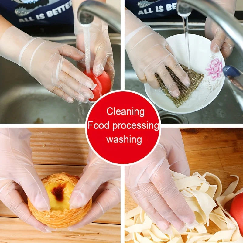 TPE Disposable Gloves — Ethanol & Solvent Resistant – view 4