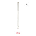 Double-Ended Stainless Steel Micro Spatula – Non-Magnetic