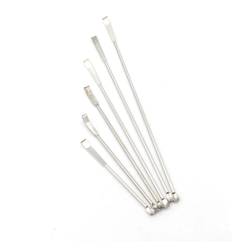 Double-Ended Stainless Steel Micro Spatula – Non-Magnetic