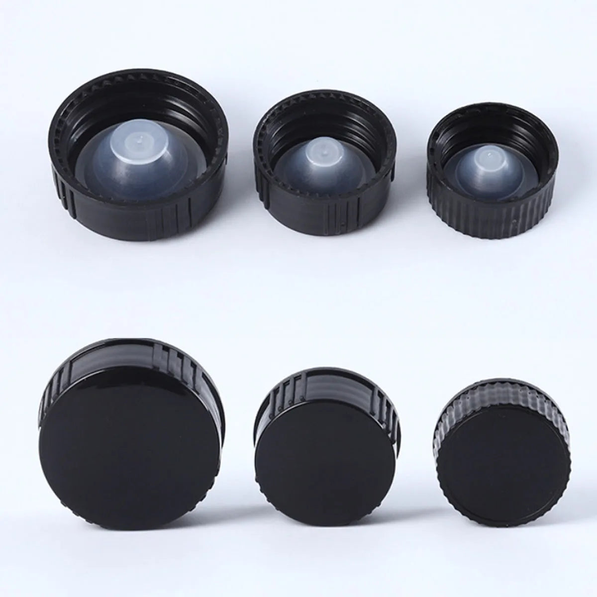 Polycone Screw Caps – Pack of 100 (18mm–28mm)