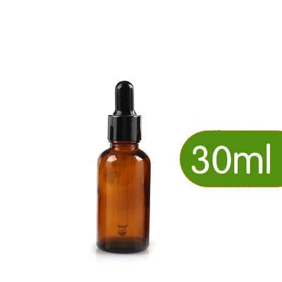 10pcs 5ml 10ml 15ml 30ml 50ml Amber Glass Dropper Bottle With Dropper Pipettes Empty Drop Bottle Perfume Bottle Containers